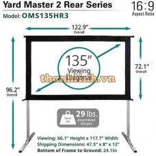 Màn chiếu khung gấp 135-inch Elite Screens OMS135HR3